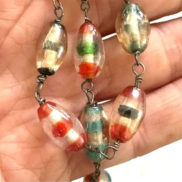 Colorful beaded necklace - Image 5
