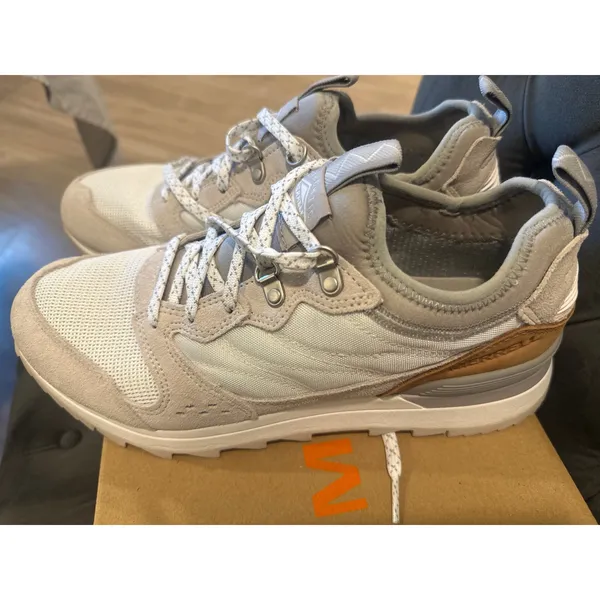 Merrell Alpine 83 Sneaker Recraft Moon Ocre Womens 10 Grey Hiking Outdoor - Image 7