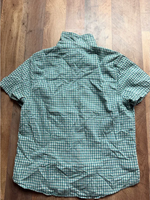 Vintage button up Green Size M - Image 5