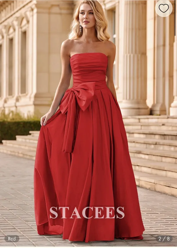 Sherri Hill Prom Dress Red - Image 2