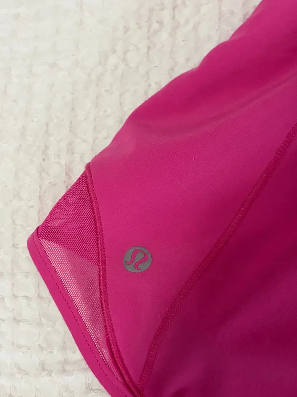 Lululemon Sonic Pink Hotty Hot Shorts 4" - Image 5
