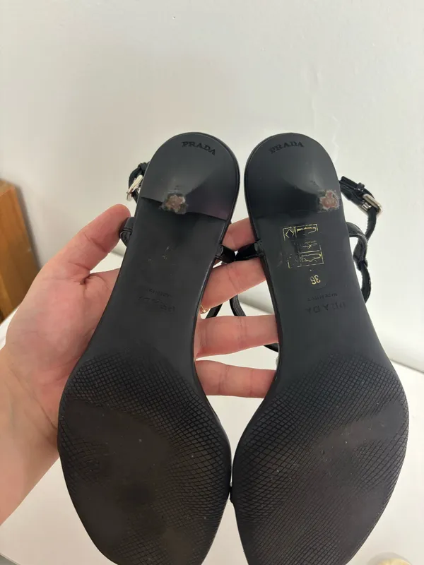 Prada Heels Black - Image 2
