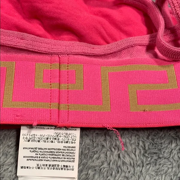 Versace medusa Women's Pink Bralette 4 - Image 10