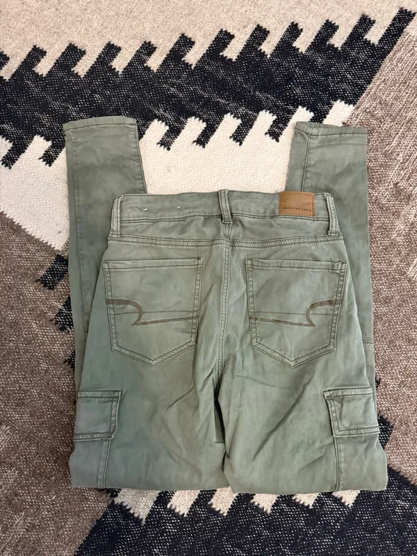 American Eagle Outfitters Hi-Rise Jeggings Cargo - Image 2