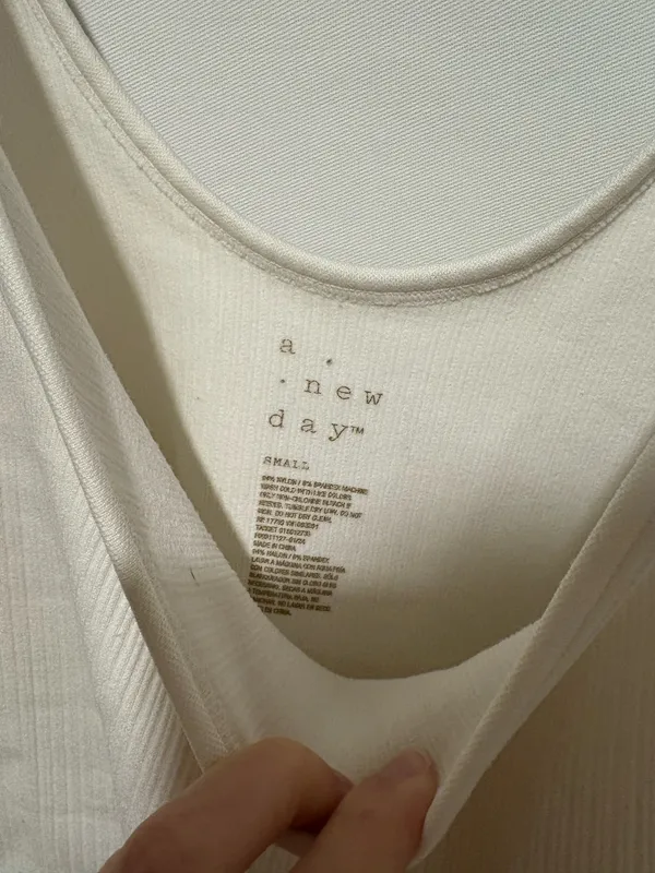 Target White Athletic Tank Top - Image 4
