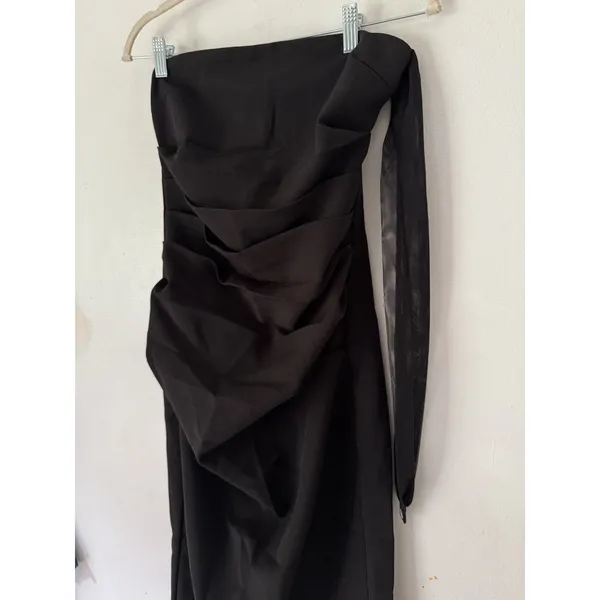 NWT Babyboo Yulia Maxi Dress Black Size Medium - Image 7