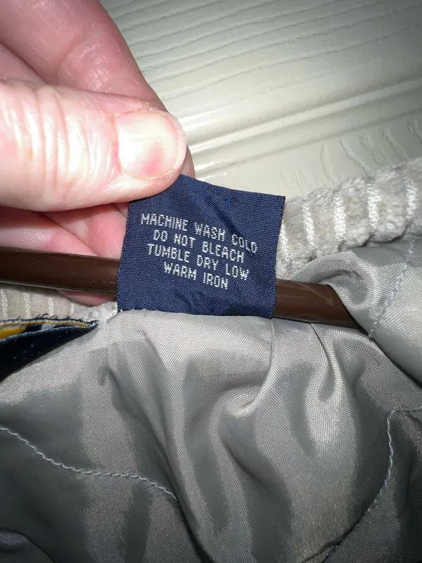 Vintage Blue Asphalt Corduroy Jacket Gray - Image 12