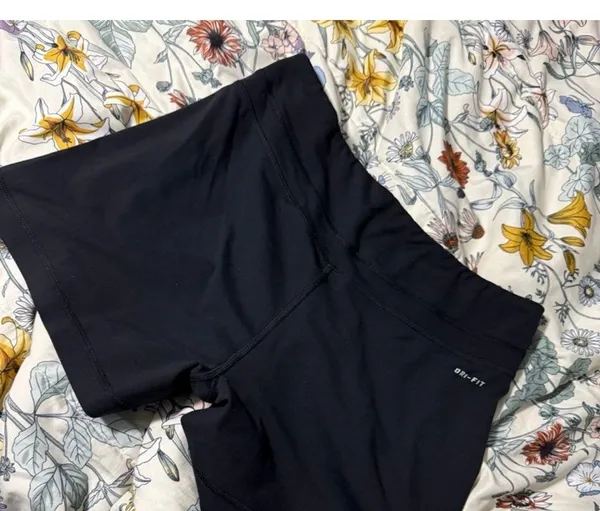 Nike Black Athletic Shorts - Image 2