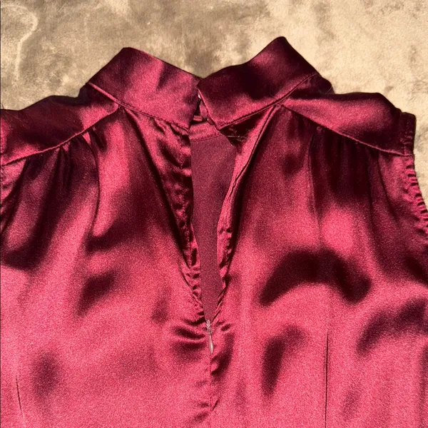 Lulus Elegant Sleeveless Burgundy Dress - Image 9