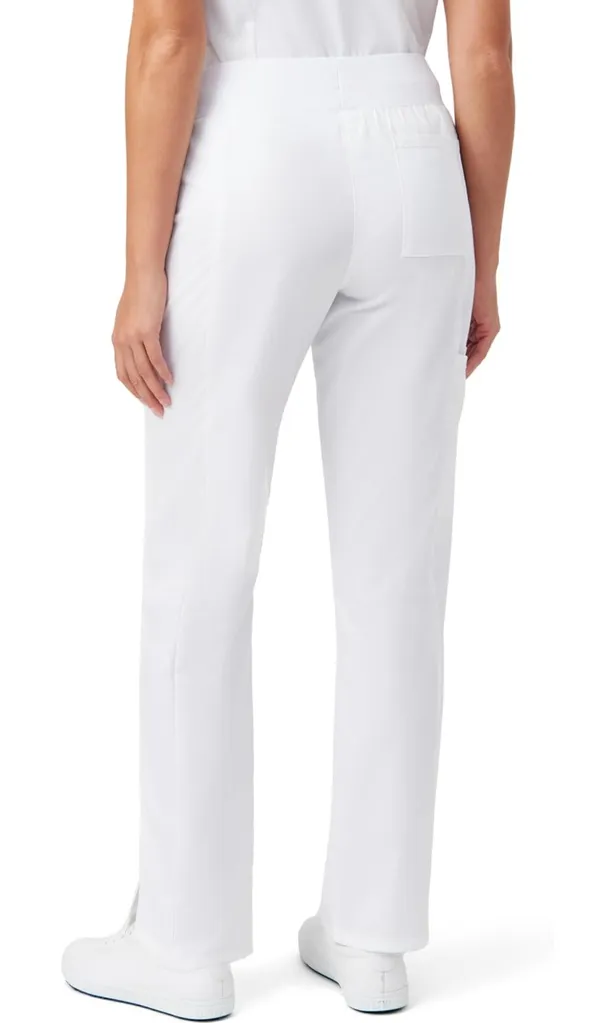 NWT Landau Proflex Women’s Tailored Fit Straight-Leg 5-Pocket Stretch Cargo Scrub Pants with Drawstring - Image 3