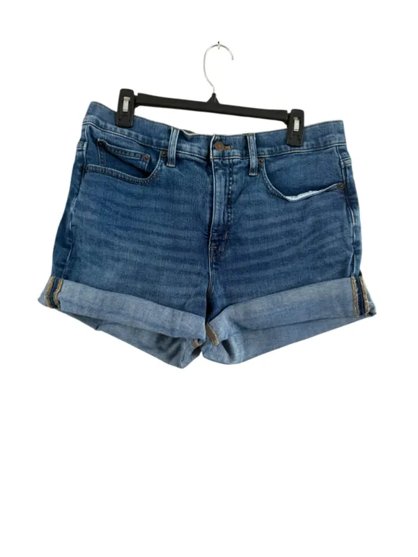 Women's Blue Denim Jean Shorts Size 31 - Image 2