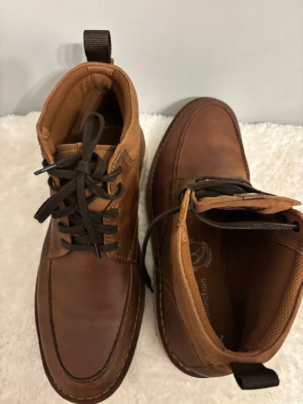 Men’s Clarks Boots Sz. - Image 9