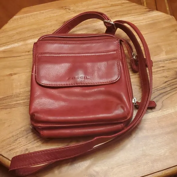 Fossil Genuine Leather Crossbody Bag - Image 2
