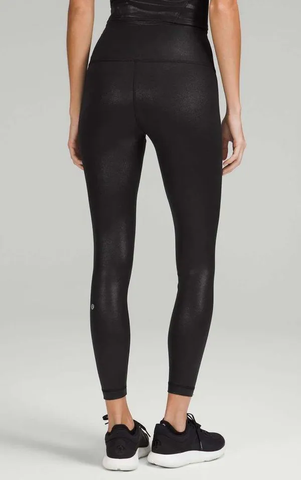 Lululemon Wunder Train high rise foilWomen's Leggings - Image 2