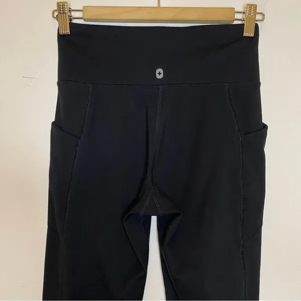 FIGS Performance Underscrub Legging 7/8 Slim Fit Black Sz Small - Image 12