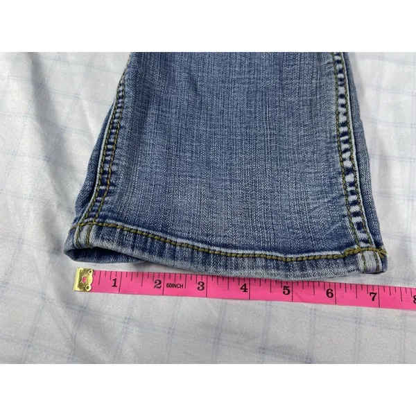 Rank 45 Women's Bootcut Jeans Size 27x32 Medium Wash Stretch Blue Denim Regular - Image 4