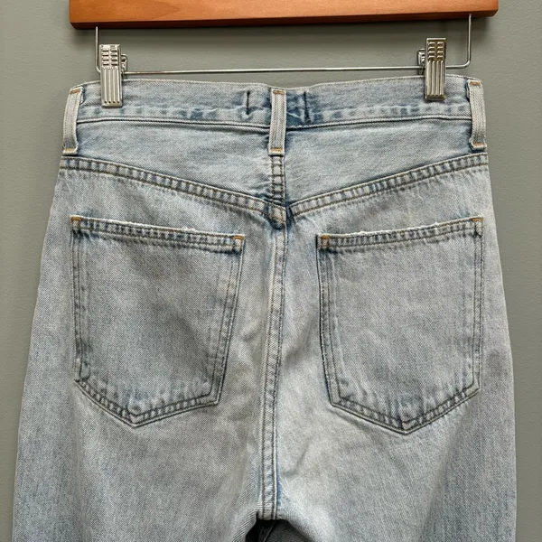 AGOLDE Criss Cross boyfriend jeans light wash 23 - Image 13