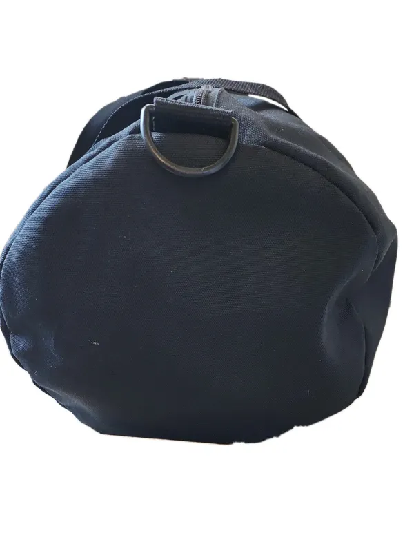 Abercrombie & Fitch Large Black Tote Shopping Travel Duffle Bag with Logo 20" - Image 4