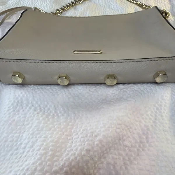 Rebecca Minkoff Avery Crossbody Bag Taupe - Image 2