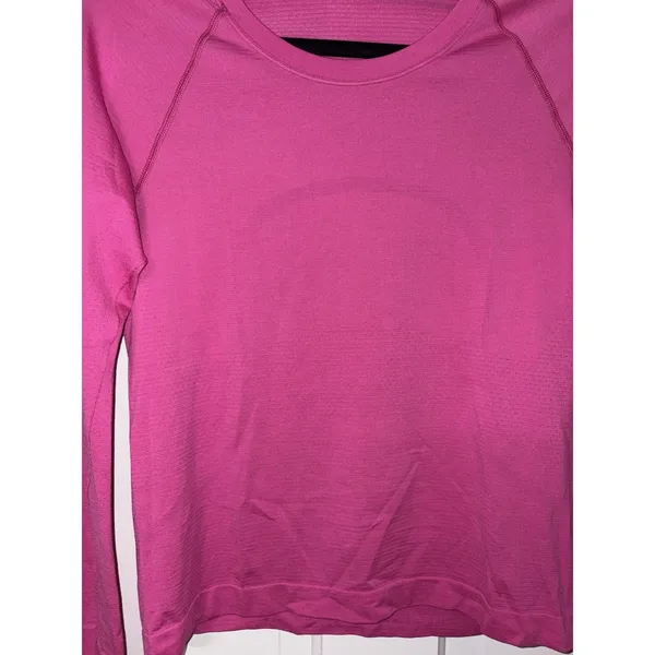 Lululemon Swiftly Tech 2.0 Race Length Long Sleeve Sonic Pink 6 Yoga Athletic - Image 5