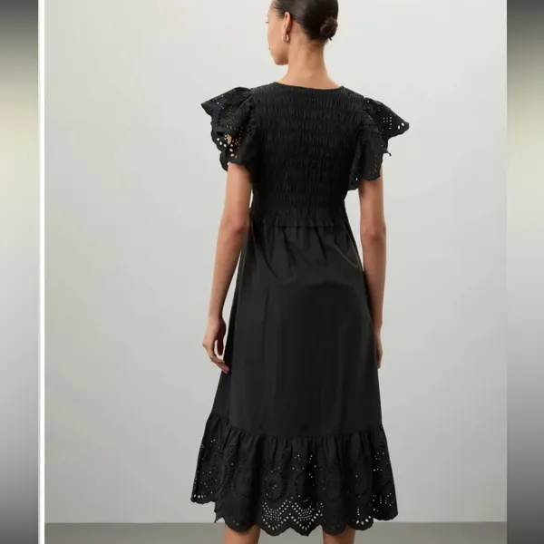 Rails 
Clementine Eyelet Midi Dress - Image 2