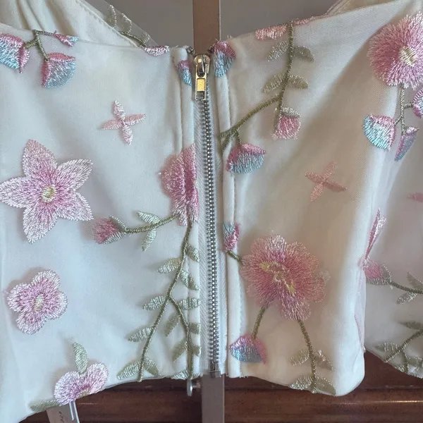 Altar’d State Ambrose Floral Embroidered Top & Skirt Set NWT Small - Image 13