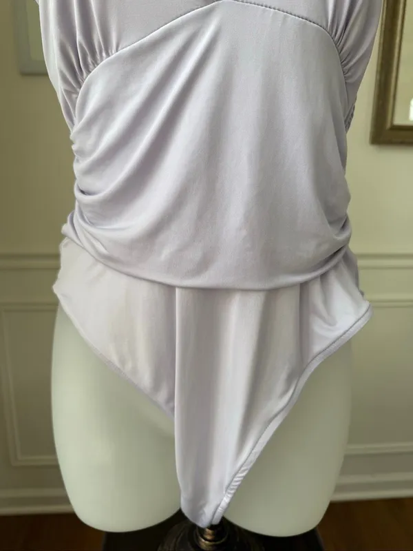 Anthropologie Out From Under Lavender Bodysuit L - Image 5