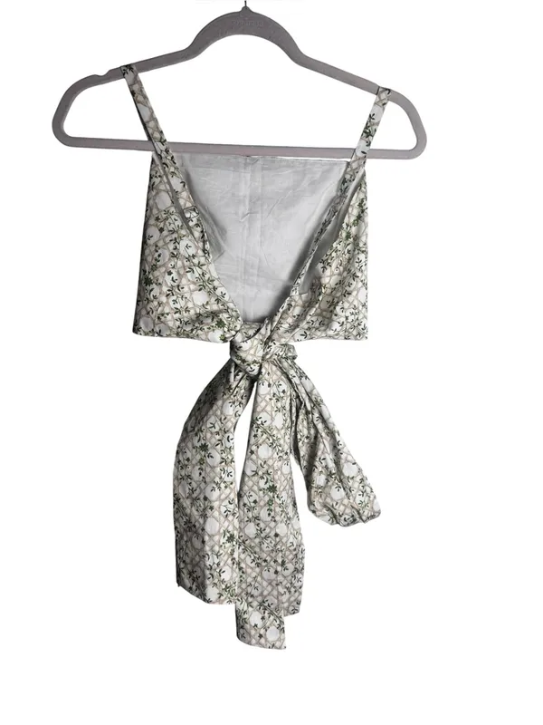 Hill House Home The Miranda Top in basketweave vine print XS - Image 4