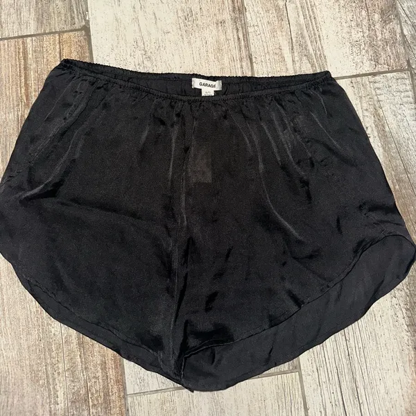 Black Satin Garage Pajama Set - Image 5