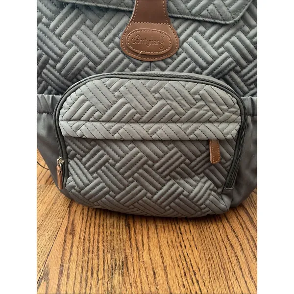 Comfynana Baby Diaper Bag Backpack Black - Image 3