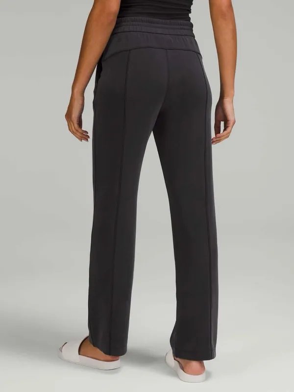 Lululemon‎ Softstreme High Rise Straight Leg Black Pants LW5EGTS - Image 3