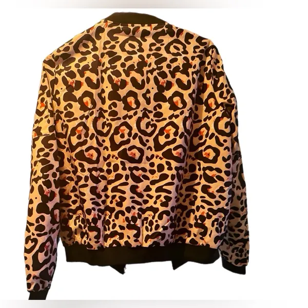 NWT Zeagoo Women's Bomber Jacket Zip Up Outerwear Windbreaker - Image 2
