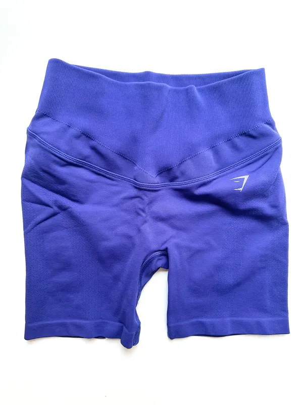 Gymshark Activate Seamless Shorts & Ruched Strappy Sports Bra Set - Image 3