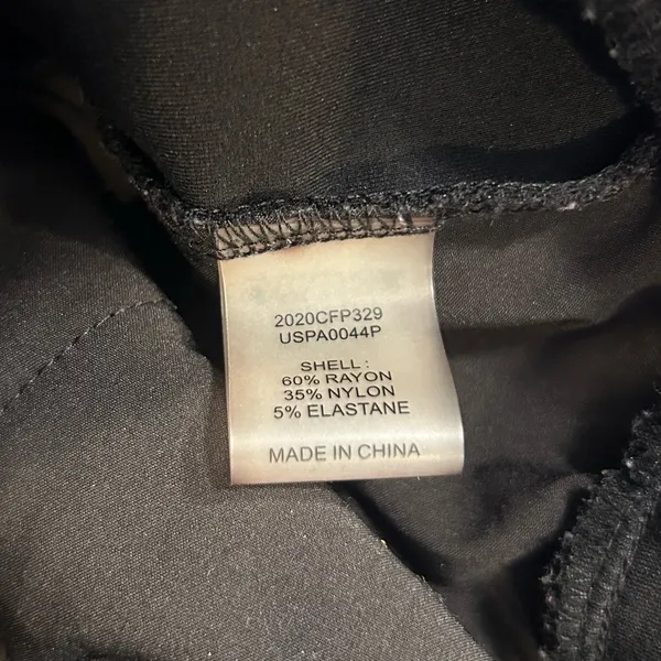 Universal Standard Black Moro Pocket Signature Ponte Pants Size‎ XS (10-12US) - Image 5