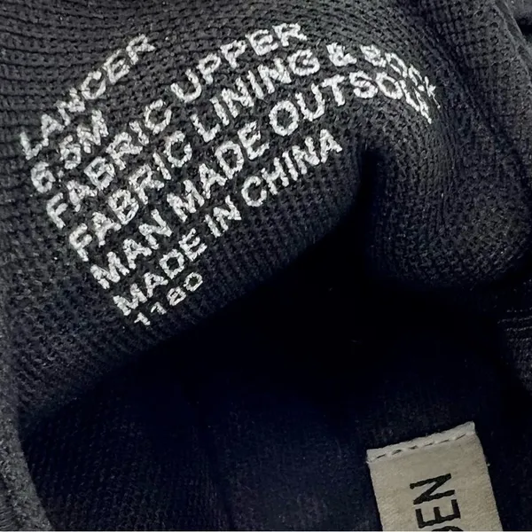 Steve Madden‎ Lancer Pull On Sneaker with Laces Black Size 6.5 - Image 13