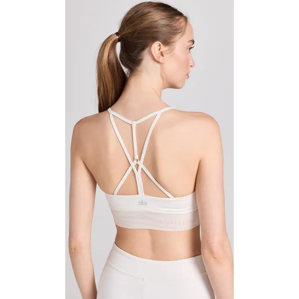 Alo Yoga Women's Lavish Bra White XS ( SOLD OUT) NWT - Image 2
