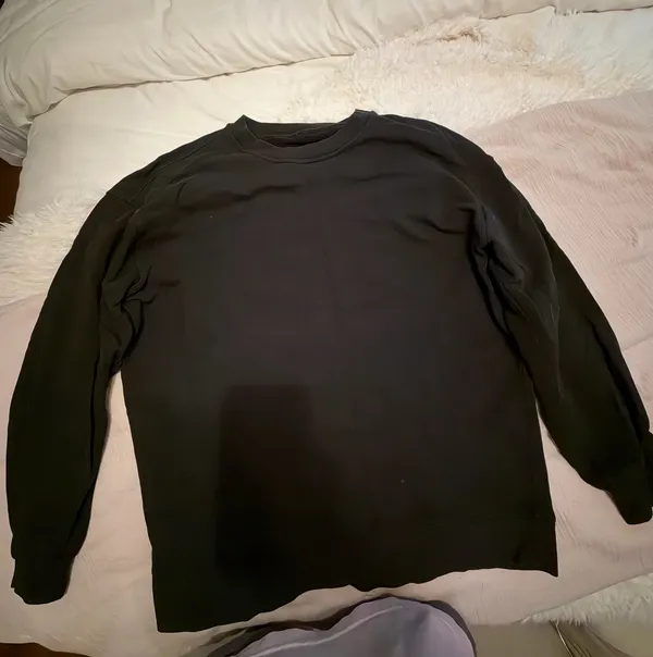 Lululemon black Perfectly Oversized Crew - Image 2