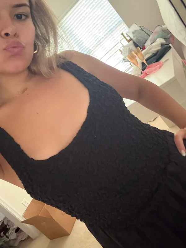 Juliette Free People Romper Smocked - Image 2