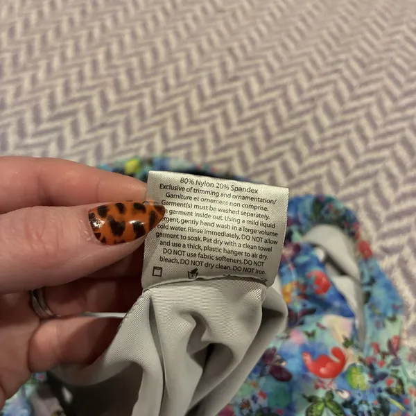 Aeropostale Womens Colorful Butterflies Practice Leotard Size: A-Small - Image 7