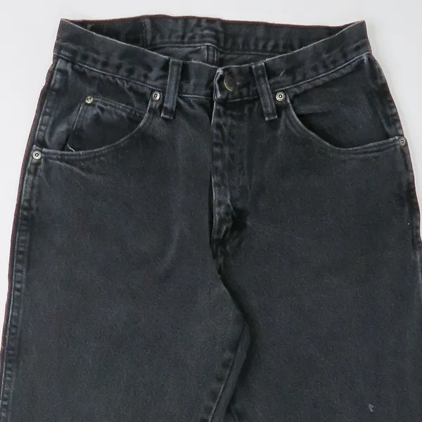 Vintage 90s Wrangler Black Regular Fit Jeans - Image 3