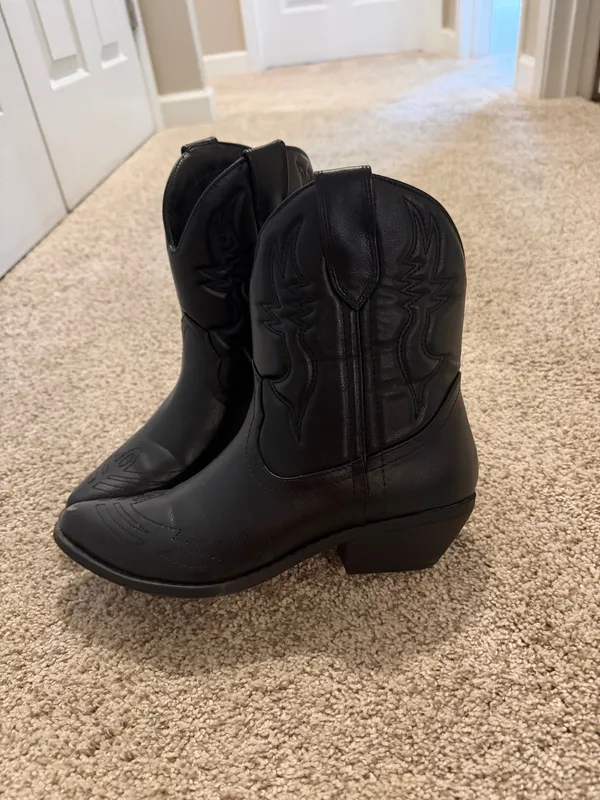 Cowgirl boots Black Size 9 - Image 2