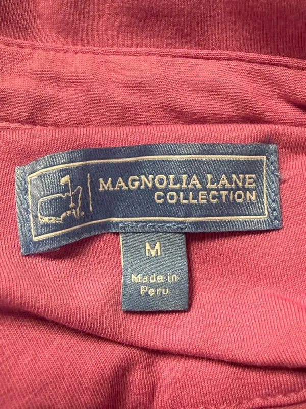 Magnolia Lane Master's Sleeveless Polo Golf Shirt Women's Medium Purple Preppy - Image 11