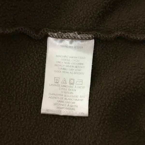 Burton Sweatshirt Size M Women's Zipp Up Fleece Brown Vintage Jacket Outdoor - Image 10