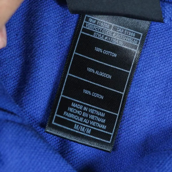Reebok New York Giants Polo Shirt Blue NFL Team Apparel Medium‎ Pique Cotton - Image 7