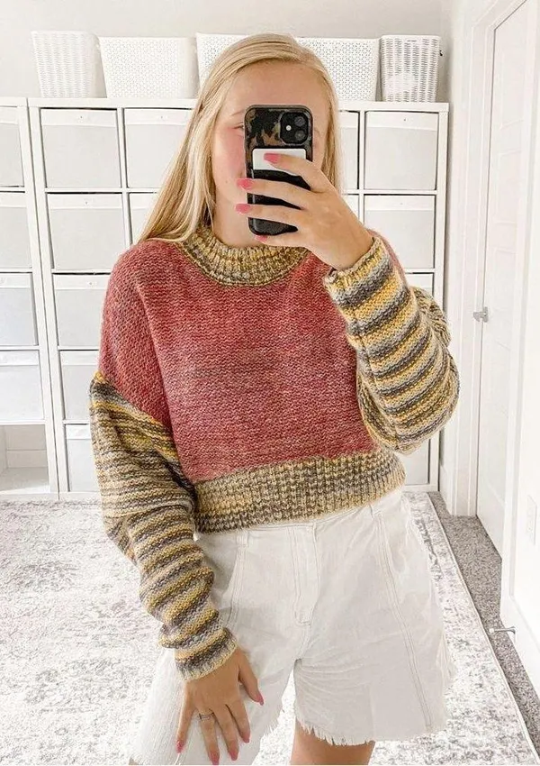 Urban Outfitters Lennon Cropped Sweater - Image 3