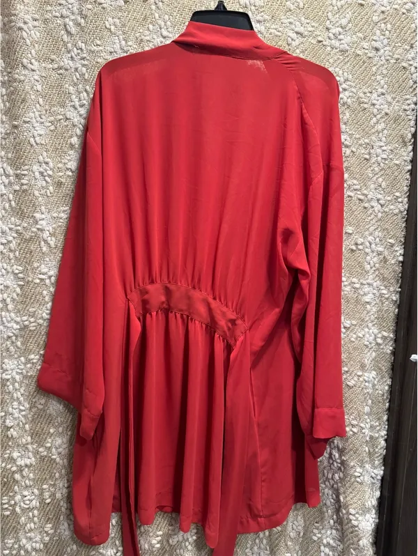 Victoria's Secret Red Robe Long Sleeve, One Size, Washable [COPY] - Image 6