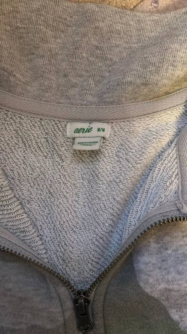 Aerie Quarter Zip Crewneck - Image 3