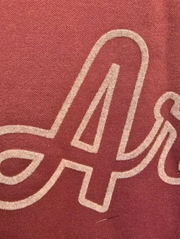 {S} Ariat Women's Tek Crossover Sweatshirt Burnt Russet Red - Image 4