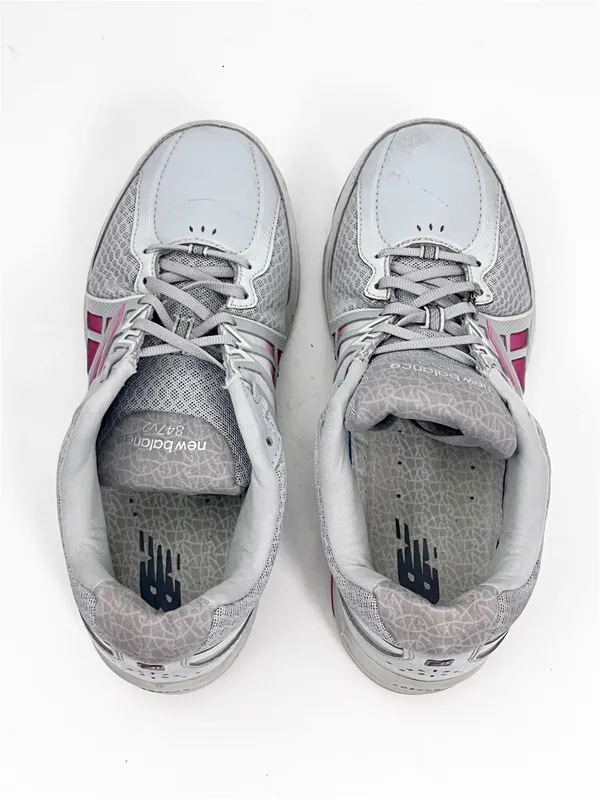 NEW BALANCE 847v2 Gray Pink Lace Up Athletic Shoes Sneakers Size 9.5 Walking - Image 11