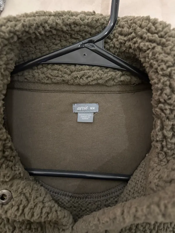 Aerie Sherpa Oversized Jacket - Image 2